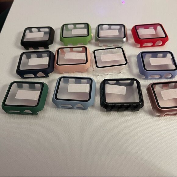 I Watch case/cover for Apple Watch- set of 12 - 38mm NWT - Picture 12 of 15